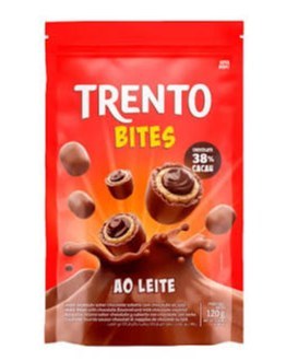 Trento Bits Ao Leite 120g