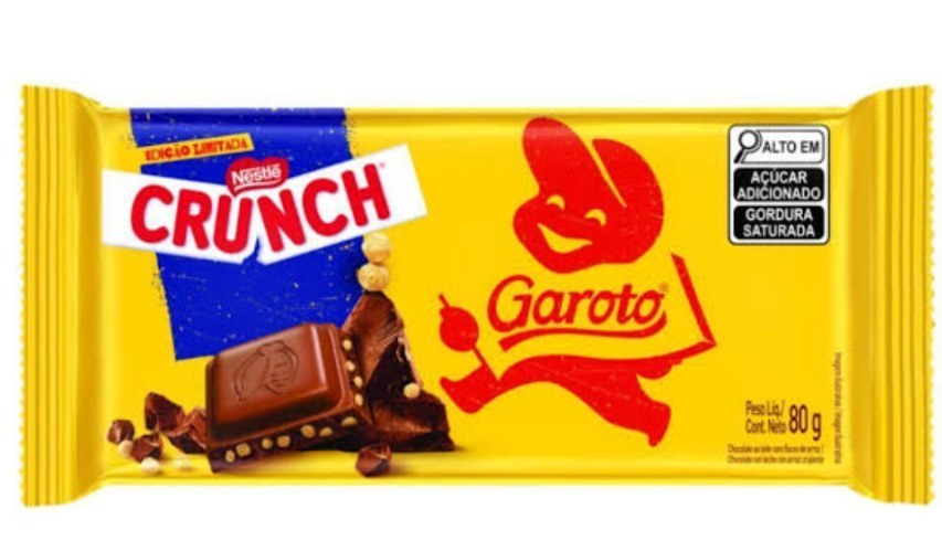crunch garoto 80g