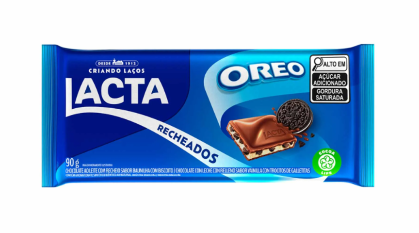 lacta oreo branco 80g