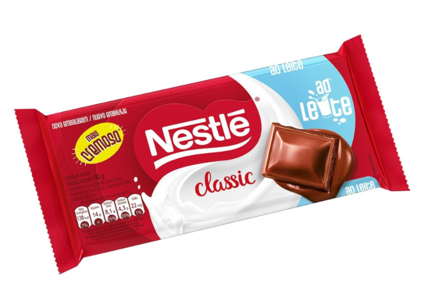 nestle ao leite