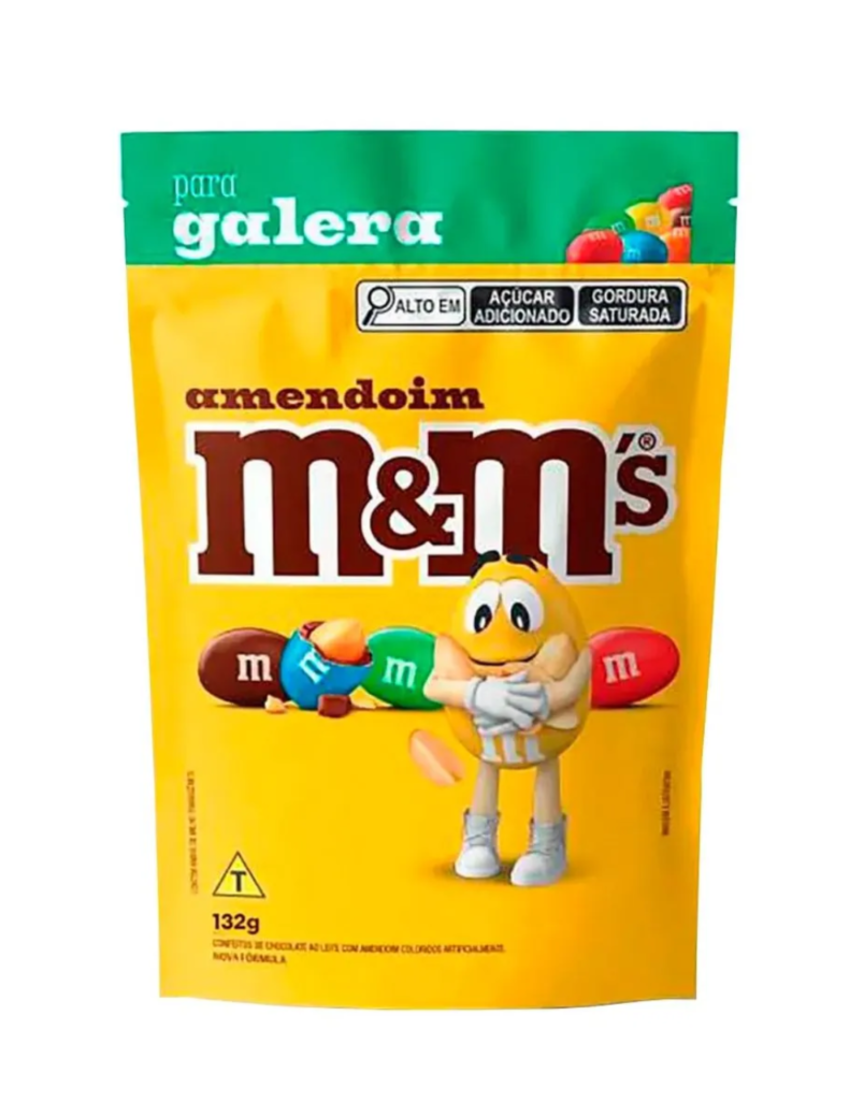 m&ms Amendoim 132g