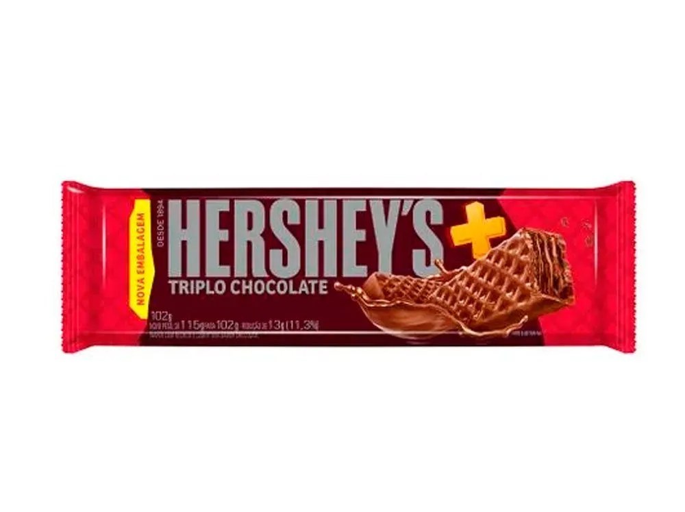 Hersheys + tripo choc 102g