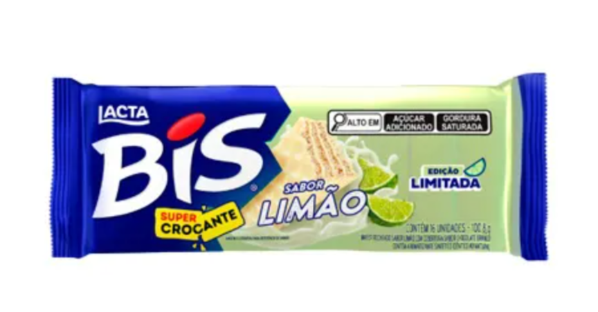Bis Sabor limão 100.8g