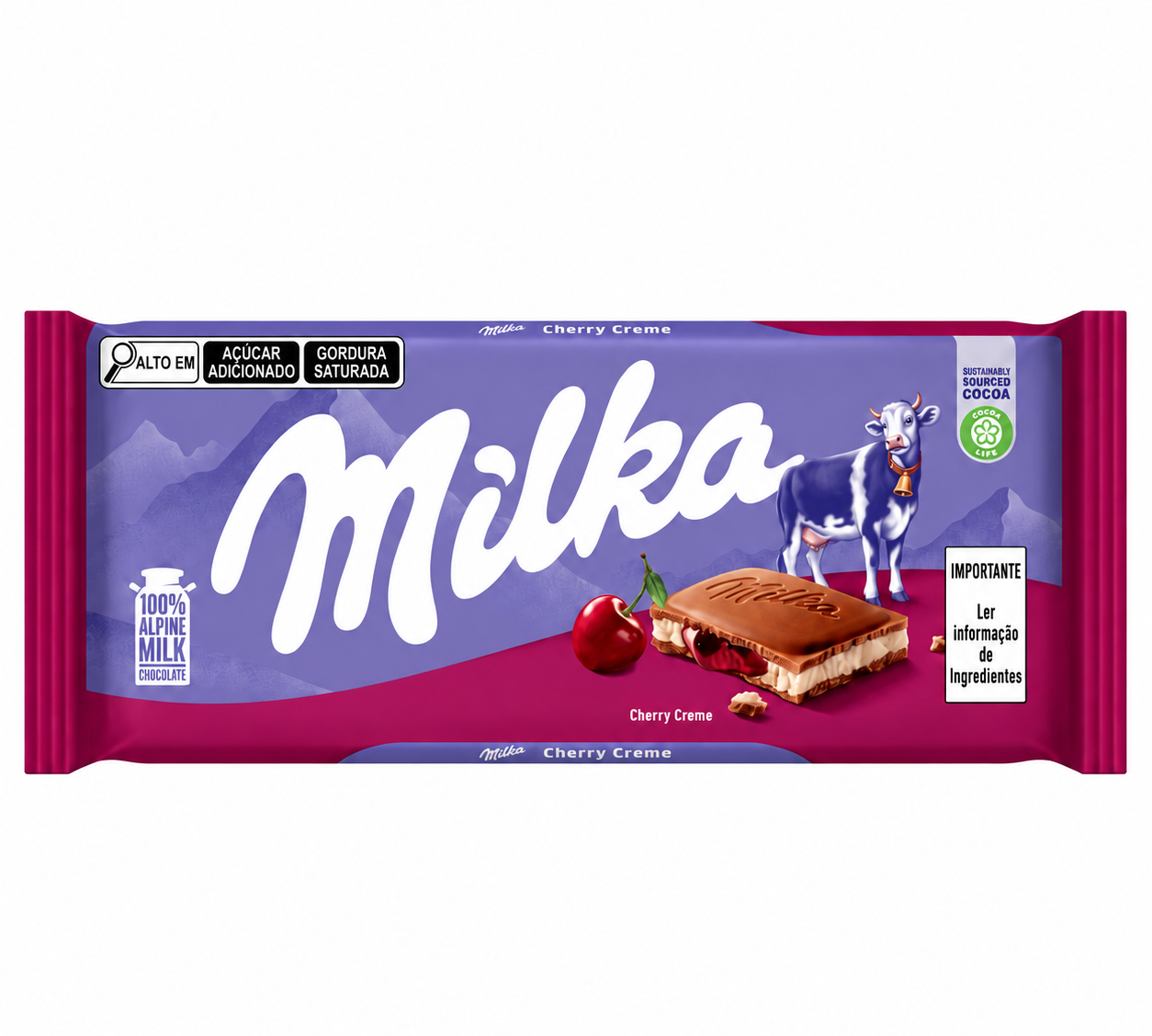 Milka cherry creme 100g