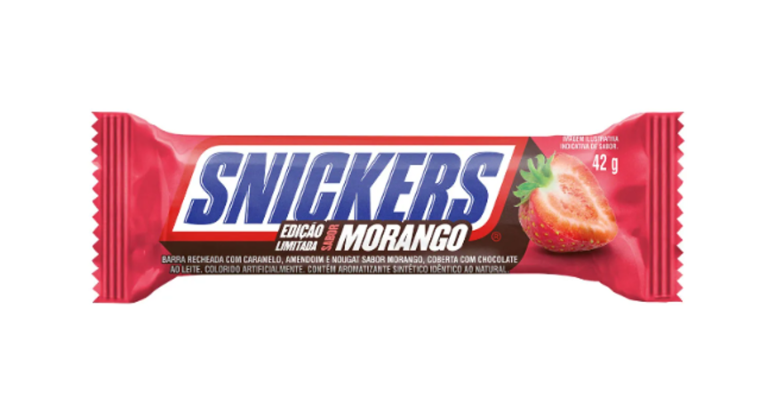 Snickers morango 42g