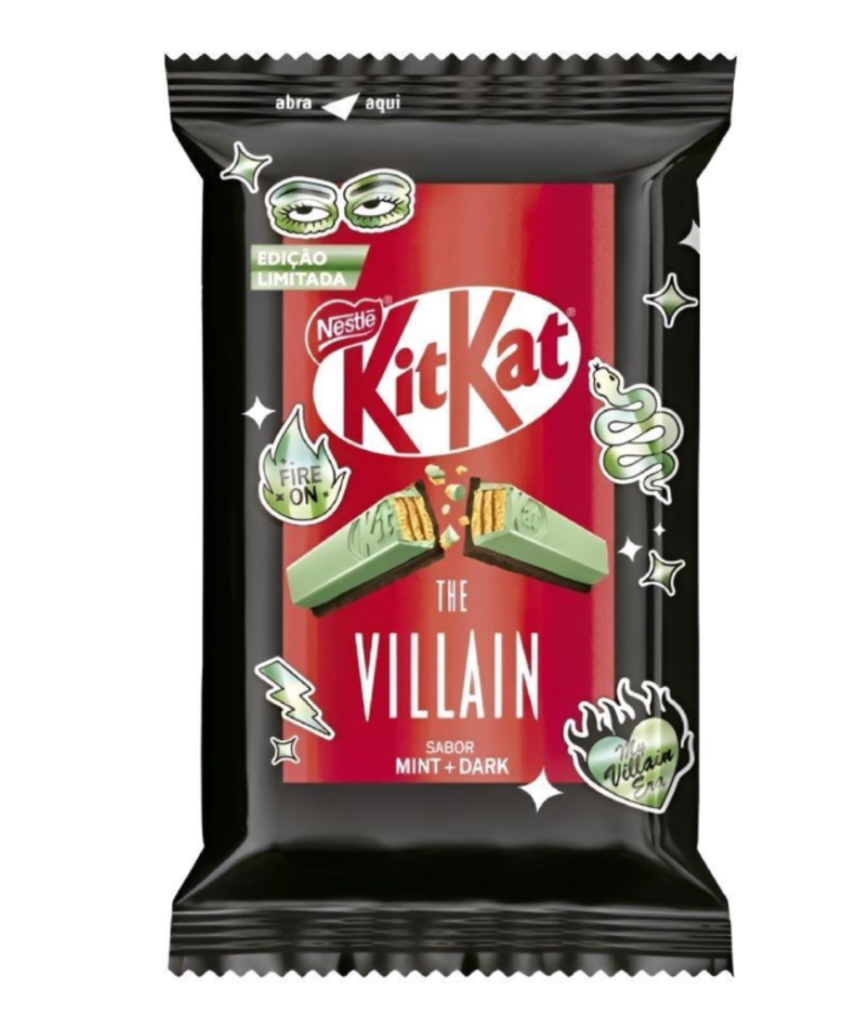 Kit Kat The villain sabor mint+dark 41,5g