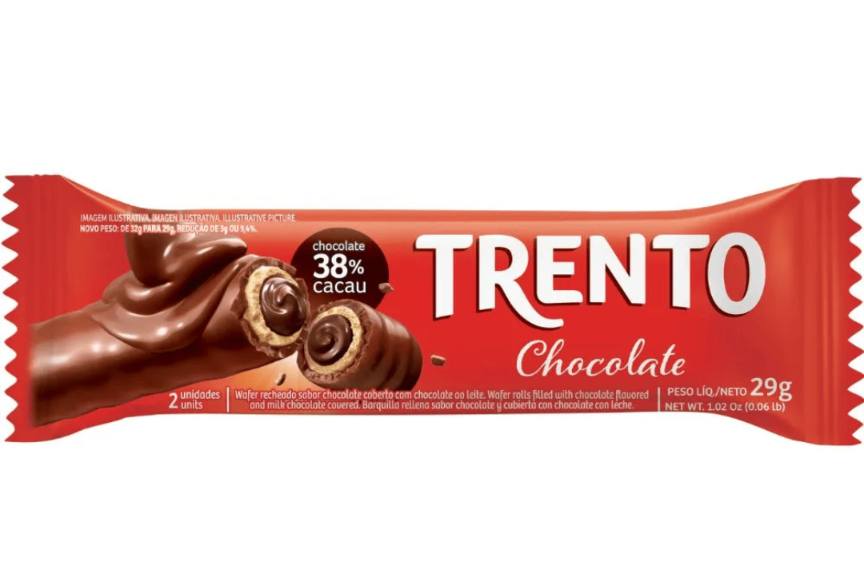 Trento sabor chocolate 29g