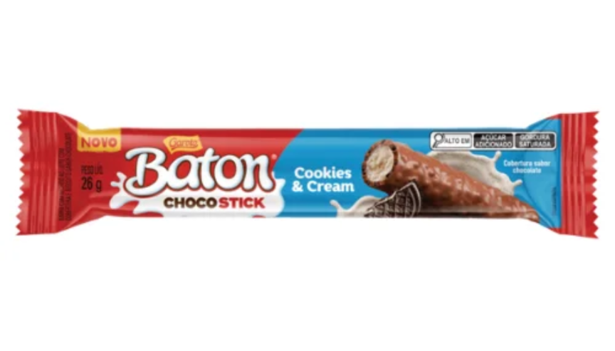 Baton choco stick sabor cookies & cream 26g