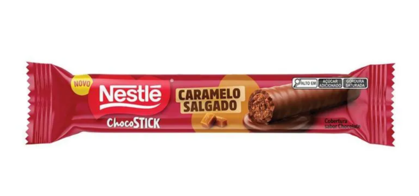 Nestle choc stick sabor caramelo salgado 24g