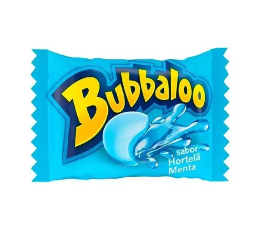Bubbaloo menta azul