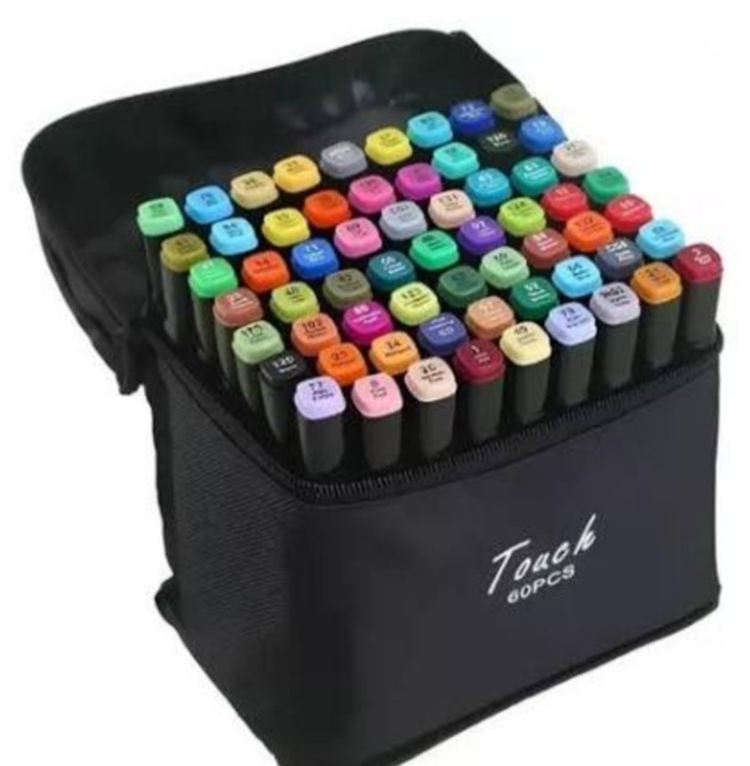 Marca texto touch 60 pcs