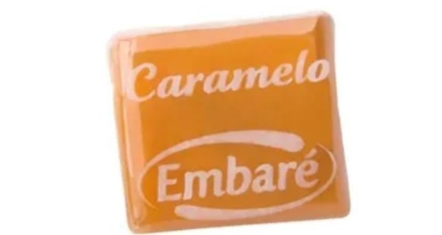 Bala de caramelo com leite