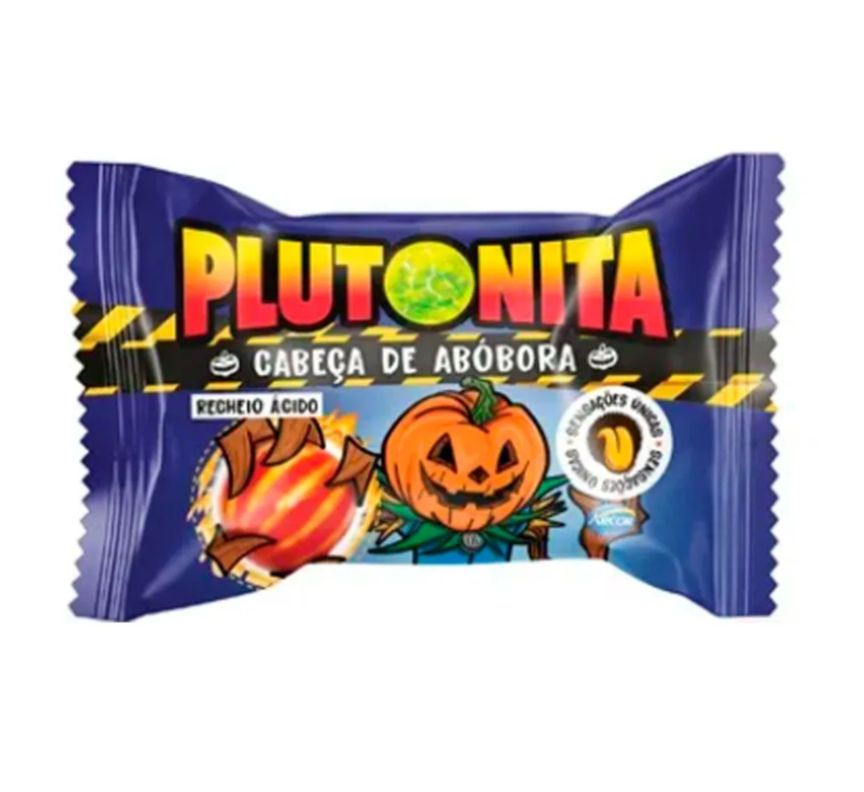 chiclete plut cabeça de abobora