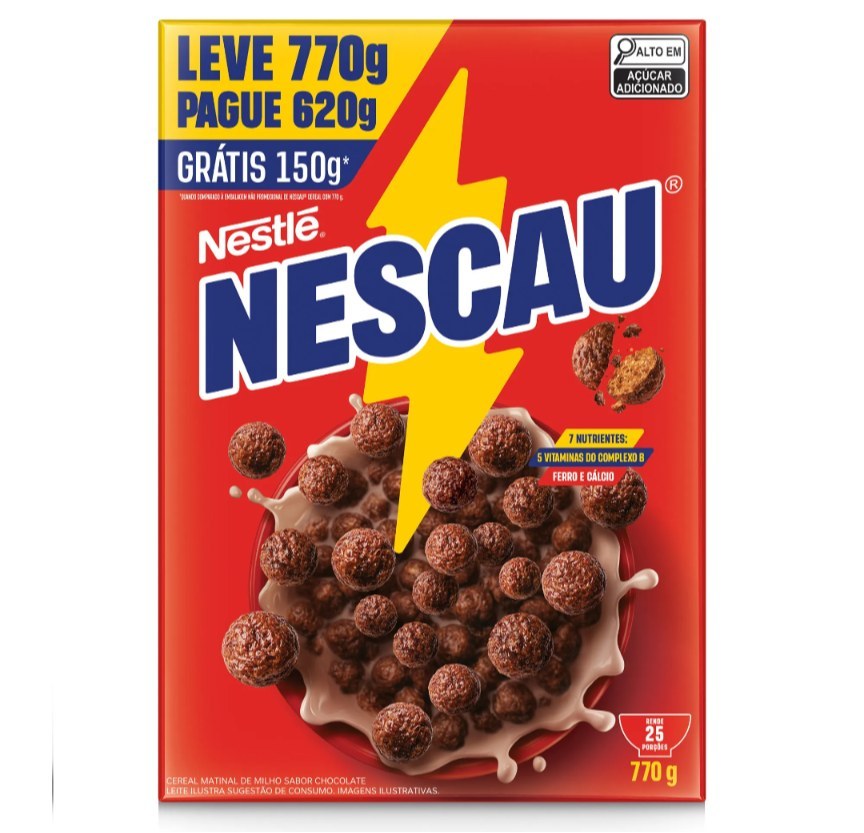 Cereal Nescau pague 620g leve 770g