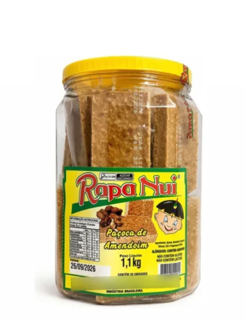 PAÇOCA AMENDOIN RAPANUI 1,1kg