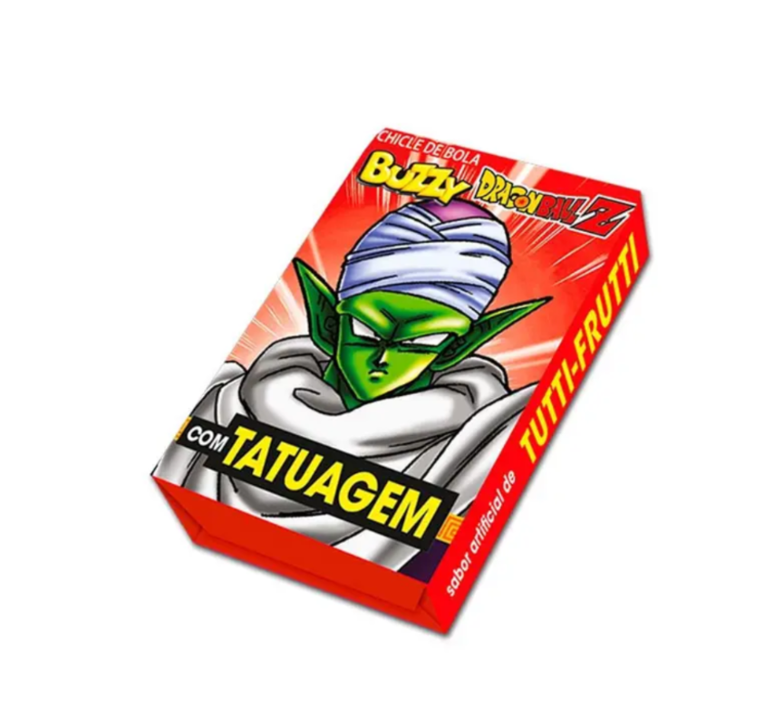 Chiclet DBZ Vermelho