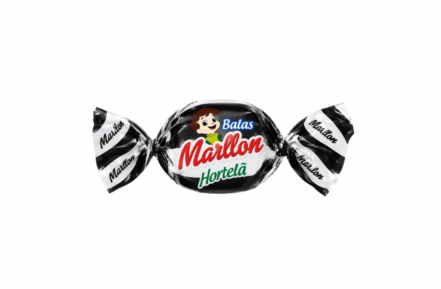 Bala marlon de hortelã