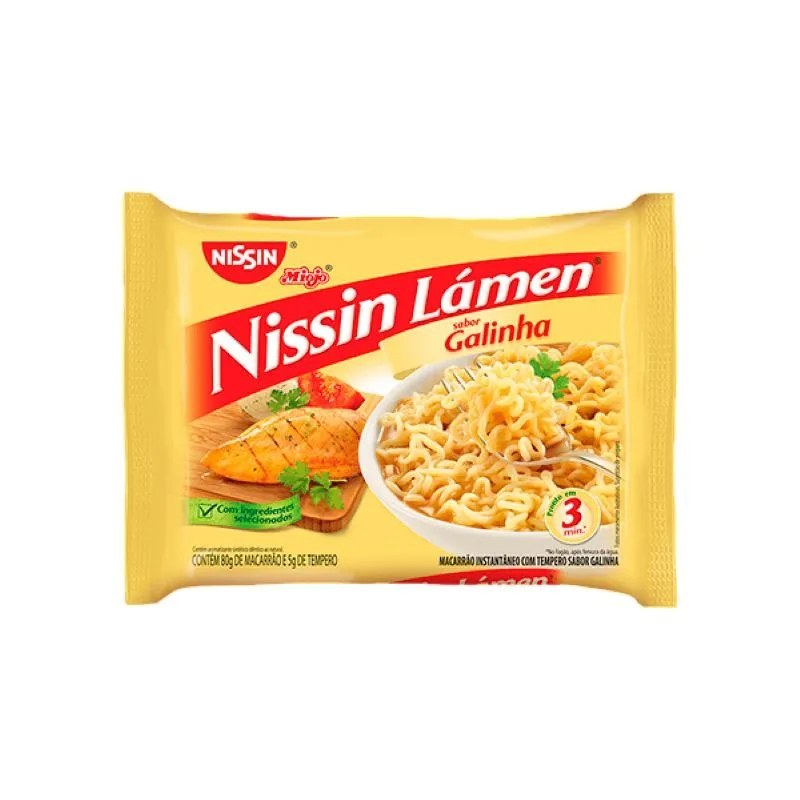 nissin galinha 85G