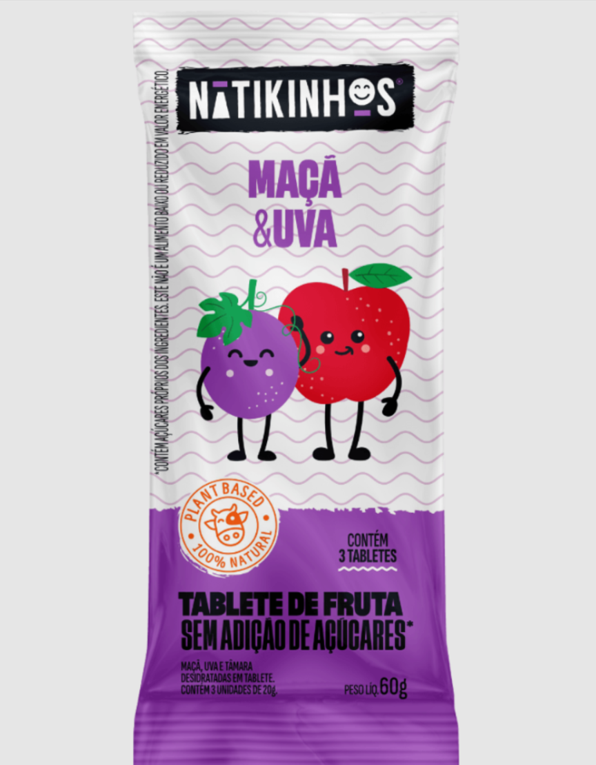 NATIKINHOS maça e uva