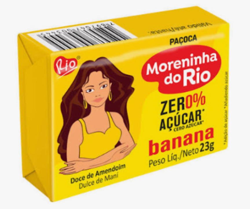 Moreninha do Rio ZERO banana 23g