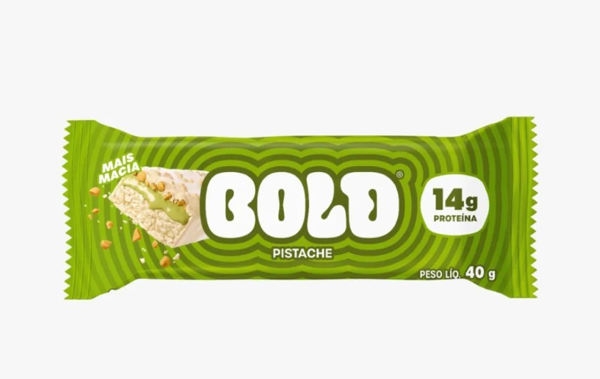 barra de proteína bold pistache 40g