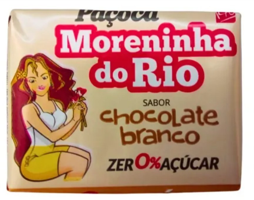 Moreninha do Rio ZERO chocolate branco c/7g de proteina