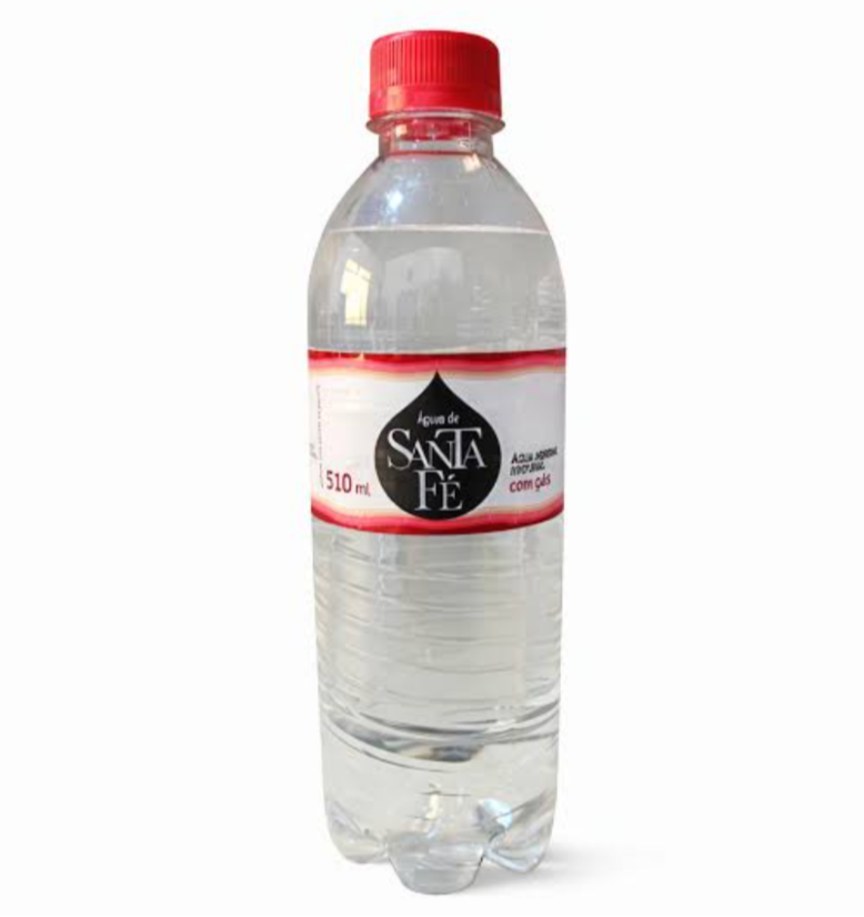 Água c/gás santa fé 500ml