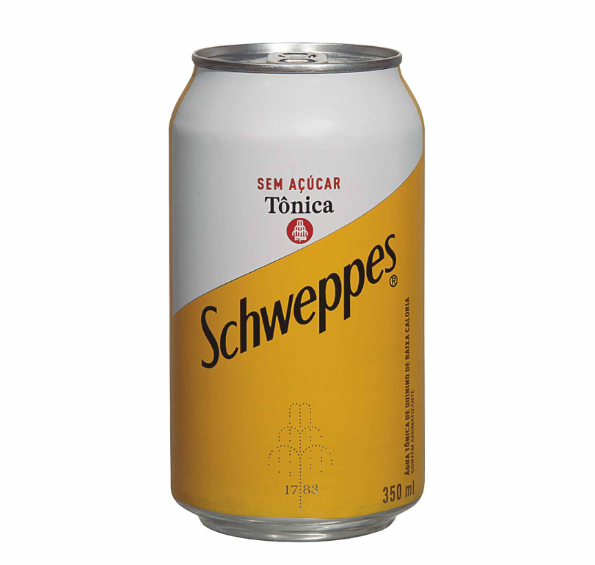 Água tônica sem açúcar schweppes 350ml