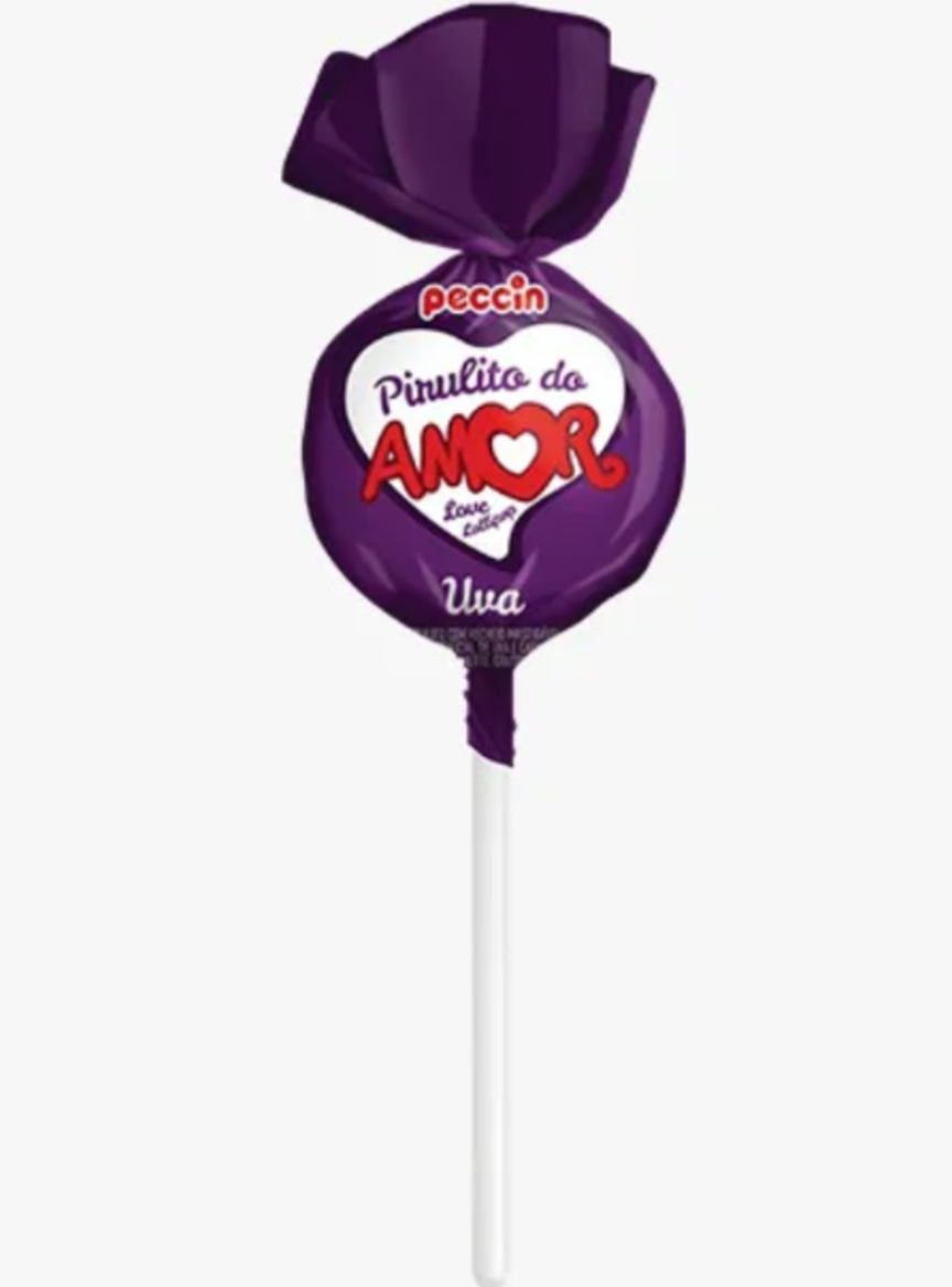 Pirulito uva peccin