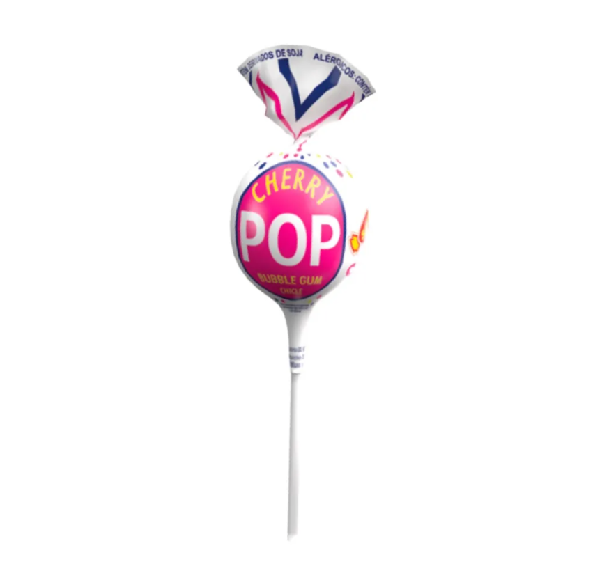 Pirulito pop cereja