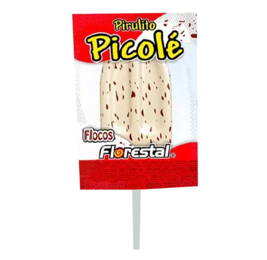 Pirulito picole de flocos 10g