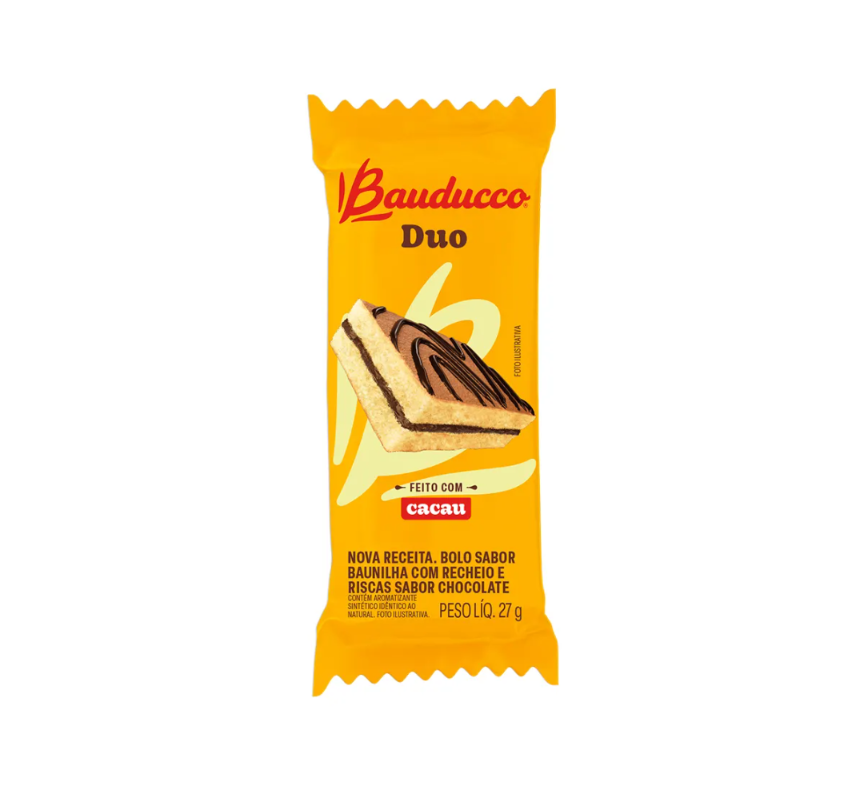 Bolinho Duo Bauducco 27g