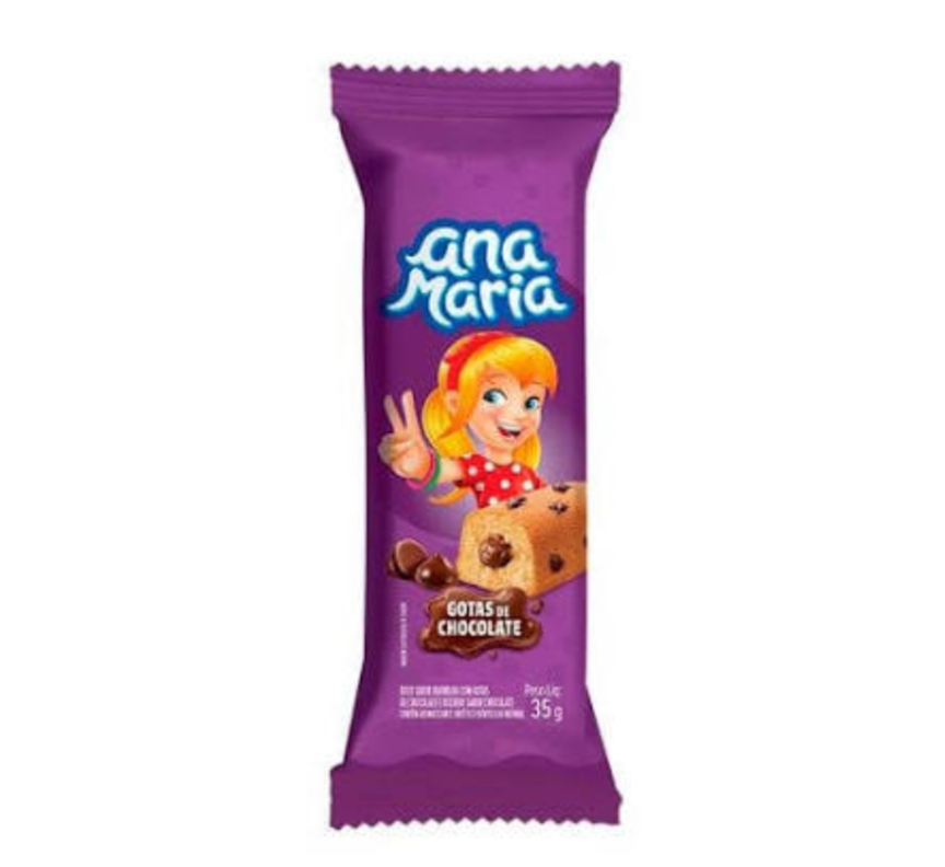 Ana maria gotas de chocolate 35g