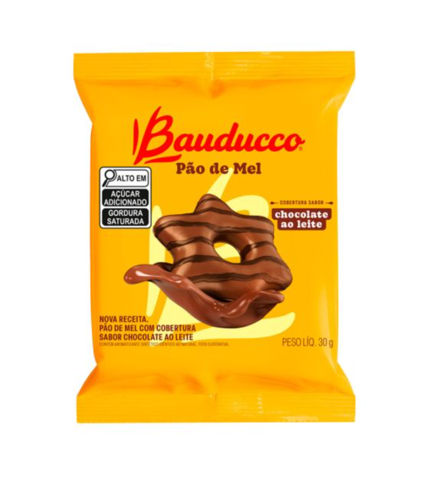 Pão de mel Bauducco 30g