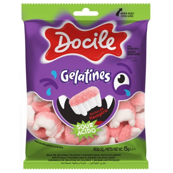 Gelatines mini vampiro docile 15g