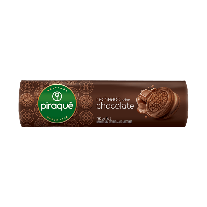 Biscoito piraque de chocolate