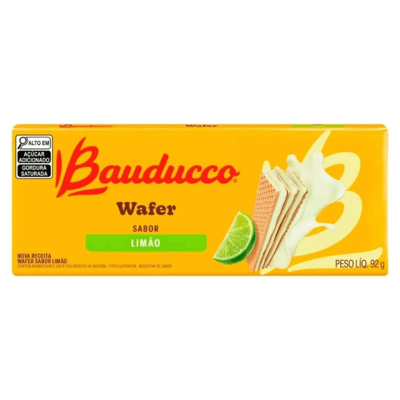 Wafe Bauducco Limão 92g