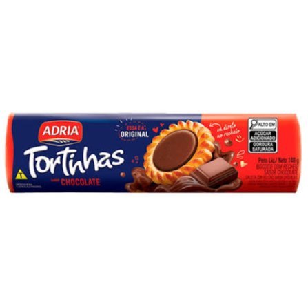 Bisc. Adria Tortitas sabor chocolate 140g