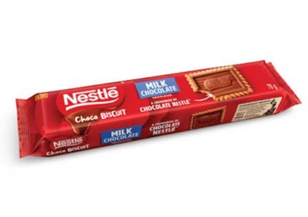 Biscoito de choc ao leite nestle 78g