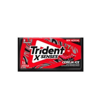 Trident sem açúcar CEREJA ICE 8g