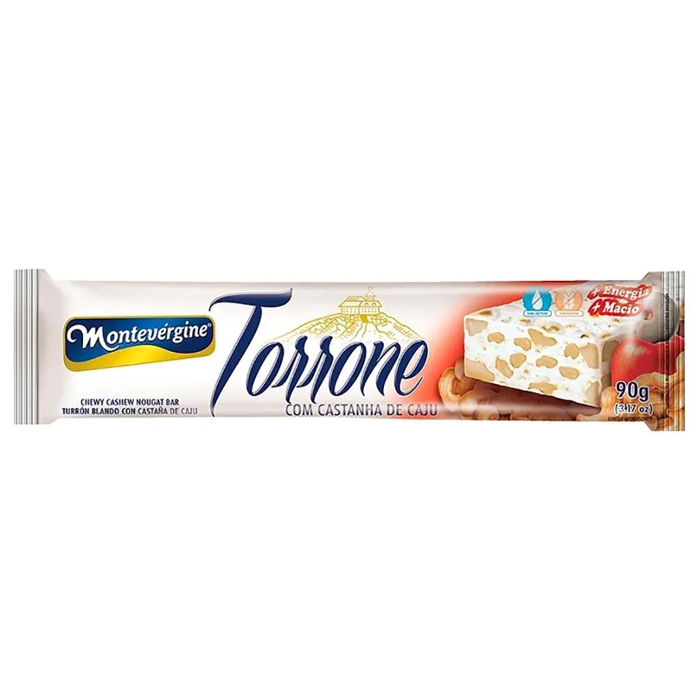 Torrone com castanha de caju 90g
