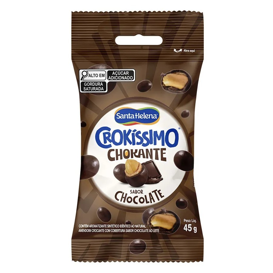Amendoin crokissimo chocolate 45g