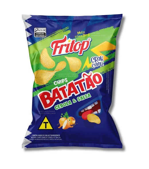 batata fritop cebola e salsa 20g