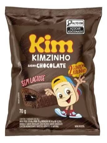 KIM kimzinho sabor chocolate 70 (sem lactose)