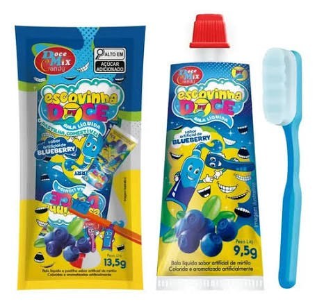 Escovinha doce bala liquida 13,5g