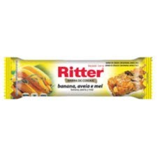 Barrinha de cereal ritter banana aveia e mel 20g