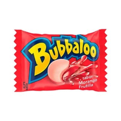 Bubbaloo de morango 5g