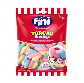 Marshmallow fini torção recheadinho 80g
