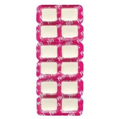 Chiclet flics sabor tutti frutti 17g