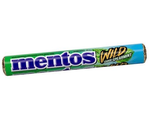 Mentos mentos wild sabor spearmint 37,5g
